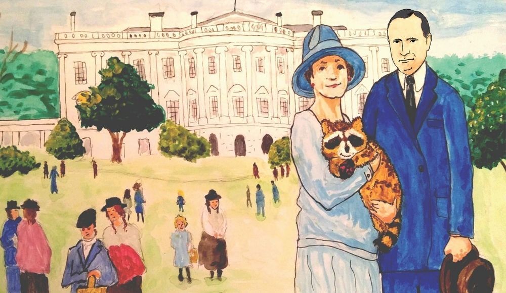 rebecca the white house raccoon cover